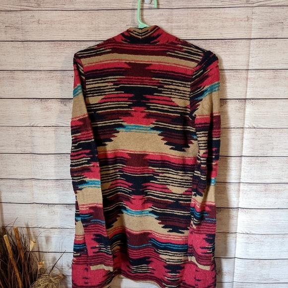 Lucky Brand Aztech cardigan - Picture 3 of 7